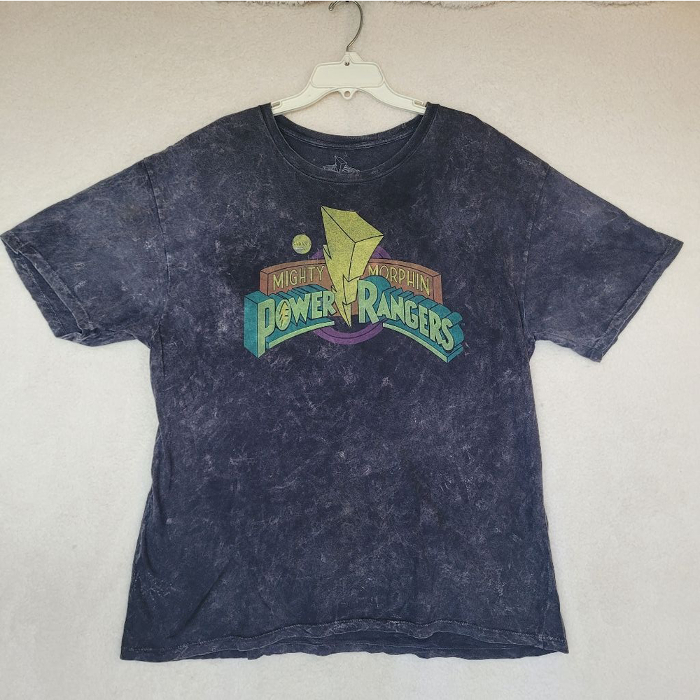 Men's Mighty Morphins Power Rangers T-Shirt XL Dark Gray